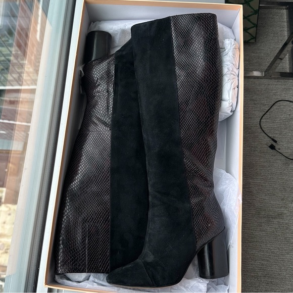 NINE WEST Cheyin Cylinder Heeled Boots - Picture 3 of 7